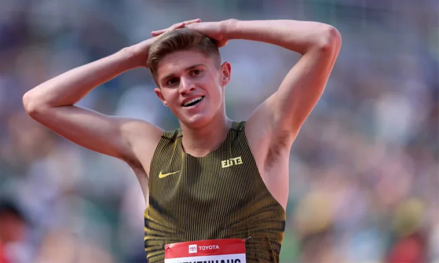 US teen Lutkenhaus breaks world junior indoor 800m record