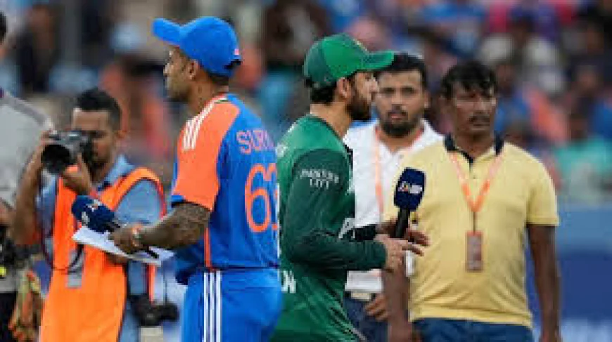 No handshake between India, Pakistan captains before T20 World Cup clash