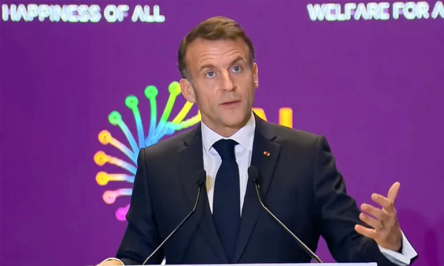 Macron tells AI summit he's determined to 'shape rules' with allies