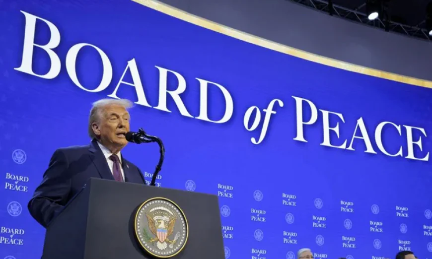 Trump kicks off his 'Board of Peace,' with eye on Gaza and beyond