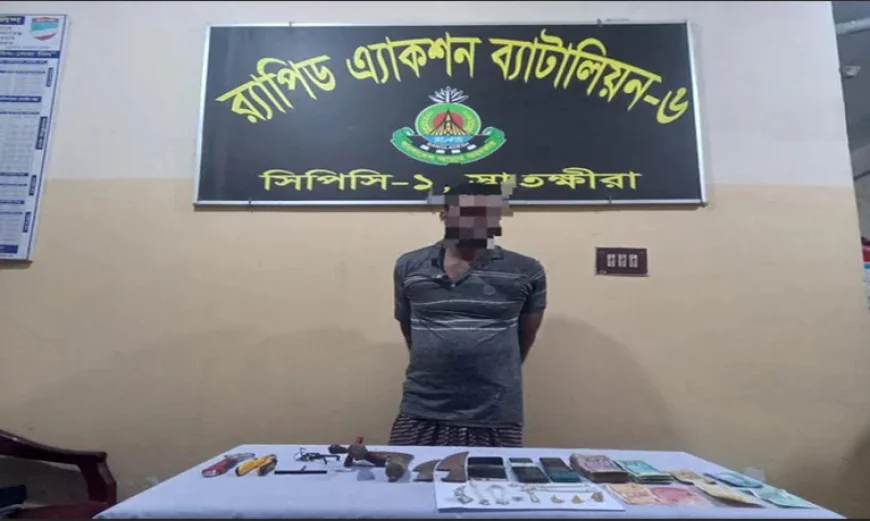One held, stolen valuables recovered in Satkhira