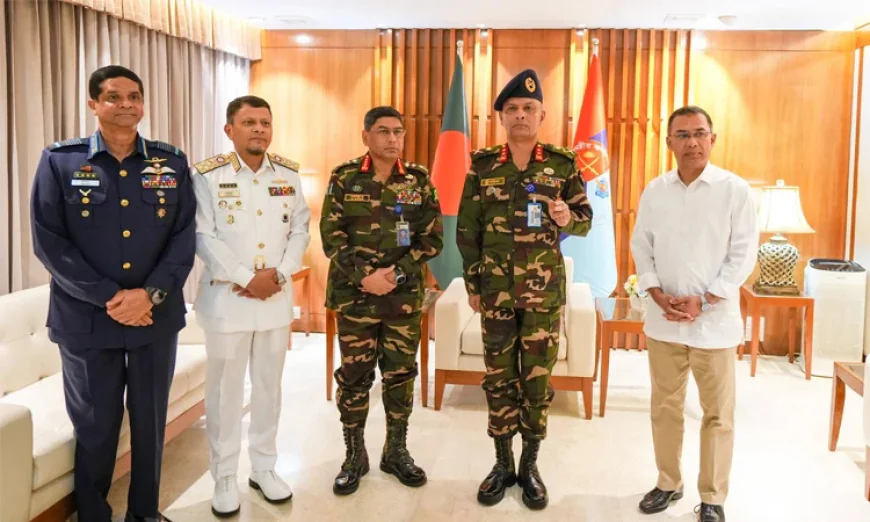 Lt Gen Mushfiqur Rahman takes charge as PSO of Armed Forces Division