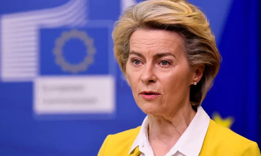 EU chief von der Leyen in Ukraine on anniversary of Russian invasion