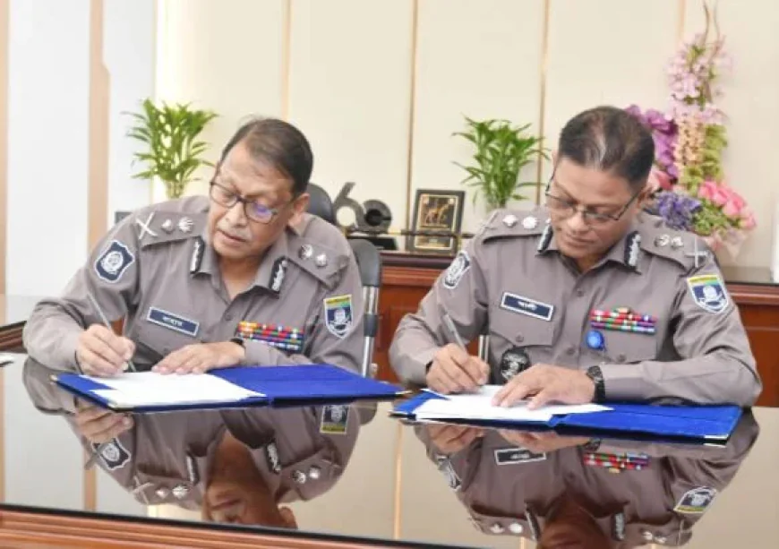 New IGP Ali Hossain Fakir takes charge