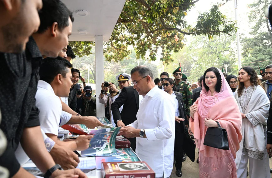 PM opens Amar Ekushey Book Fair 2026