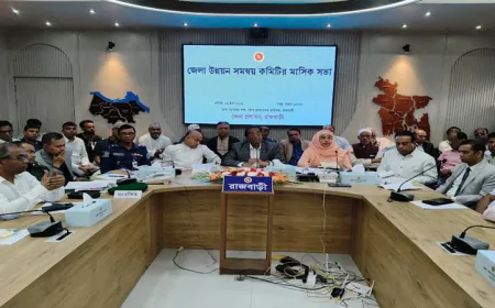 Govt has plan to build university, river port, railway workshop in Rajbari