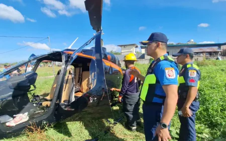 Helicopter crash kills two in Philippines
