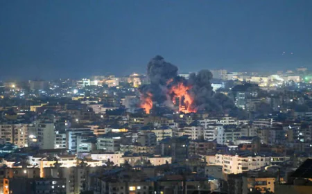 Hezbollah's Al-Manar TV says Israeli strike hit Beirut office