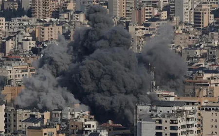 Middle East war enters seventh day as Israel strikes Beirut