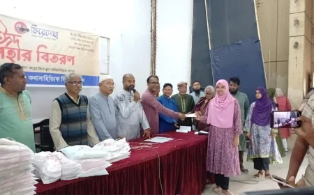 'Firedekha' distributes Eid gifts, scholarship in Rangpur
