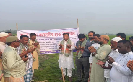 Canal excavation programme inaugurated in Sunamganj