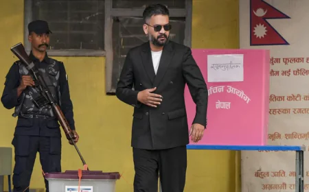 Nepal's Balendra Shah holds unassailable poll lead for seat: commission figures