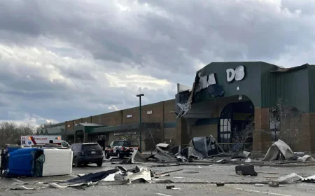 Four dead, at least 12 injured after tornados hit Michigan: US media