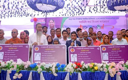 496 women receive family cards in Bogura