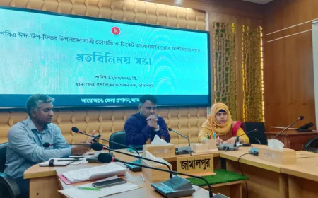 District Road Safety Committee meeting held in Jamalpur