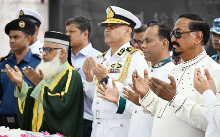 Speaker, Deputy Speaker pay tribute to martyrs at Nat'l Memorial