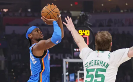 Gilgeous-Alexander breaks Chamberlain's NBA record 20-point streak