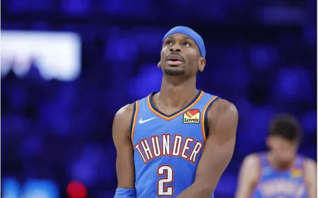 Gilgeous-Alexander 'completely different man' since record streak began