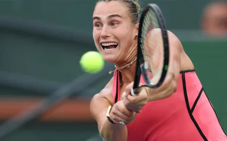 Rybakina downs Svitolina to set Indian Wells title clash with Sabalenka