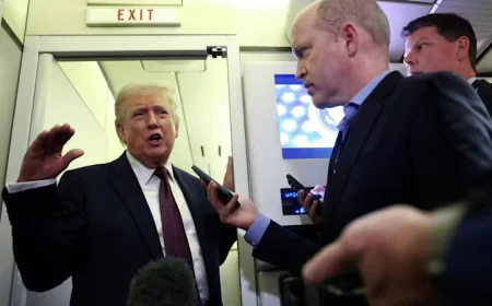 Trump says 'we're talking' to Iran but it's not 'ready' for deal to end war