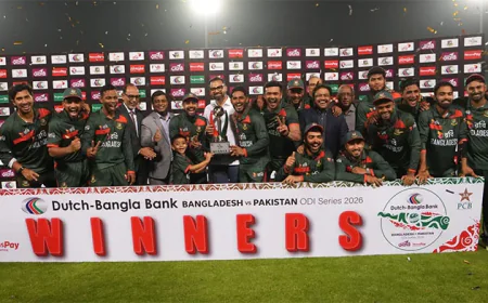 Taznid, Taskin star as Bangladesh win ODI series