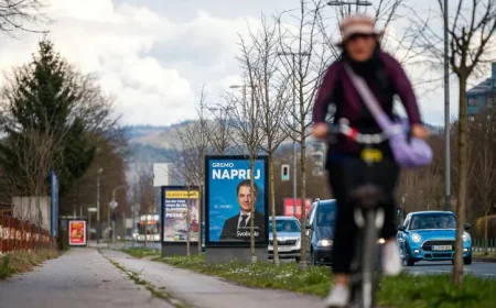 Slovenian conservatives hope for comeback at tight elections