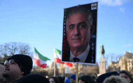 Iranian protesters fled 'hell' at home, watch war from exile