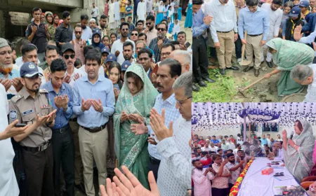 Shama Obaed inaugurates canal excavation in Faridpur