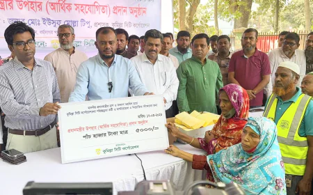 Financial aid distributed among CCC workers