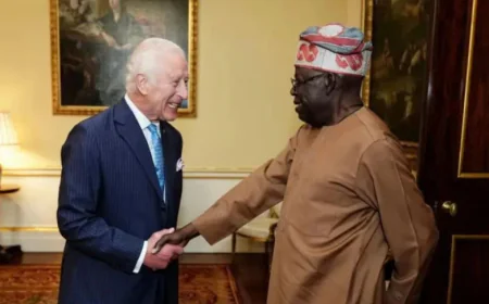 Nigerian president to meet King Charles on first UK state visit