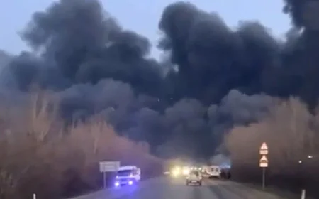 Ukrainian drone attack kills one in Russia's Krasnodar region: governor