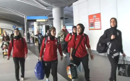 Iran women's football team arrive in Turkey on way home