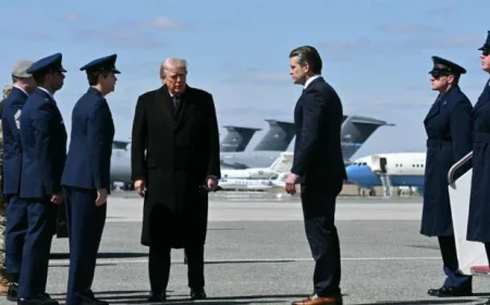 Trump attends return of US aircrew killed in Iran war crash