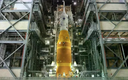 NASA returns Moon rocket to pad, eyeing April 1 launch