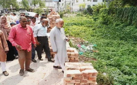 KCC administrator orders to take quick action for solving water logging