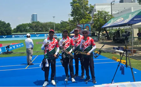 Bangladesh win first-ever compound gold in Asia Cup Archery
