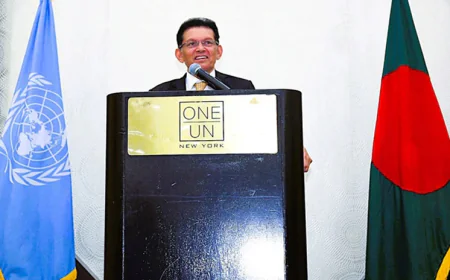 FM underscores multilateralism at UN Independence reception