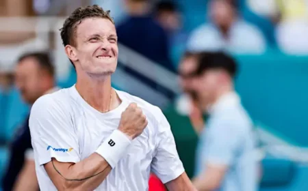 Sinner ousts Zverev to book Miami Open final with Lehecka