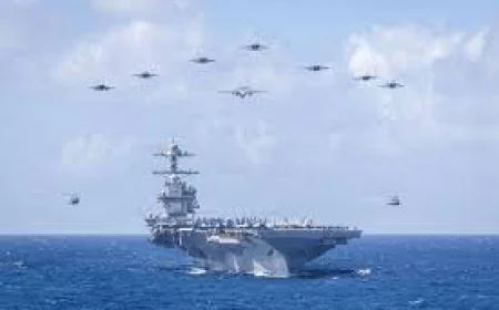 USS Gerald Ford arrives in Croatia for maintenance