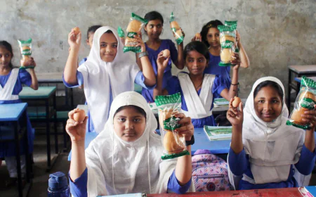 School Feeding Programme launched for 52,500 primary students in Bhola