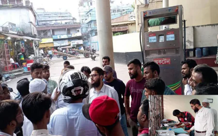 2 fuel pumps fined Tk 33,000 in Khulna