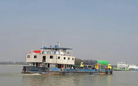 Ferry services on Paturia-Daulatdia route resume after 2 hrs