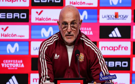 Spain coach happy with World Cup favourite tag