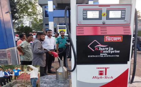 Petrol pump fined for illegal fuel stockpiling in Khulna