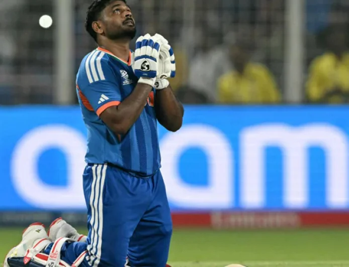 'Superman Sanju' toast of India after T20 World Cup heroics