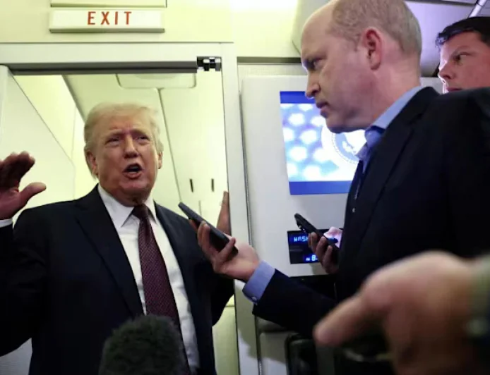 Trump says 'we're talking' to Iran but it's not 'ready' for deal to end war