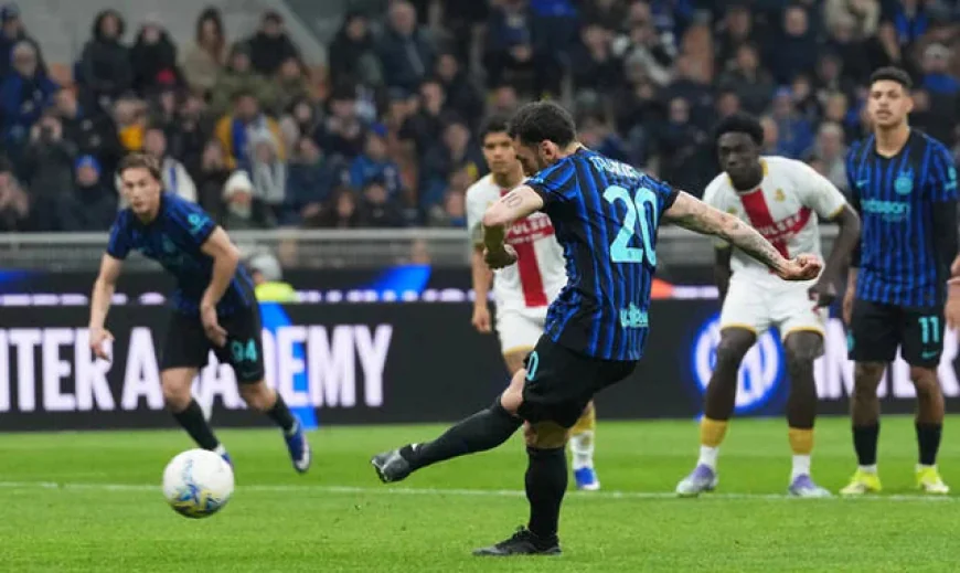 Inter continue Scudetto march after Champions League humbling
