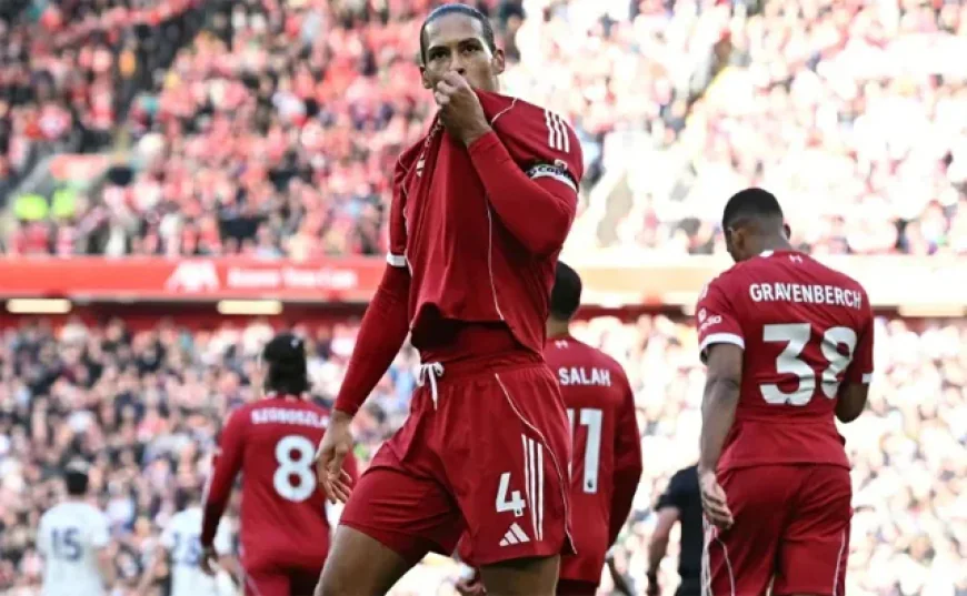 Man City win to close on Arsenal as Liverpool hit five