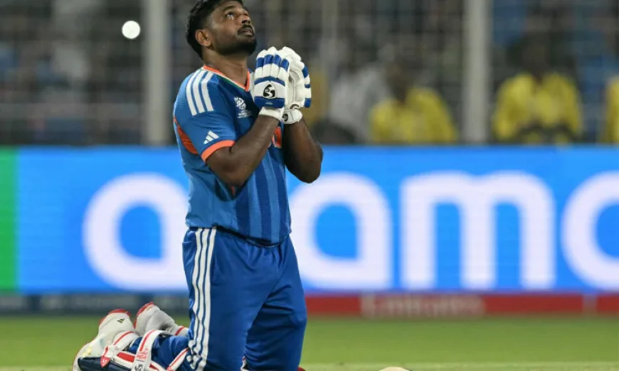 'Superman Sanju' toast of India after T20 World Cup heroics