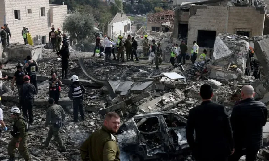 At least 3 injured in Jerusalem after Iran missile barrage: medics